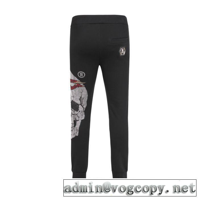 さむい冬にこれ1枚だけで PHILIPP PLEIN フィリッププレイン 2019秋冬憧れのブランドはすすめ 上下セット