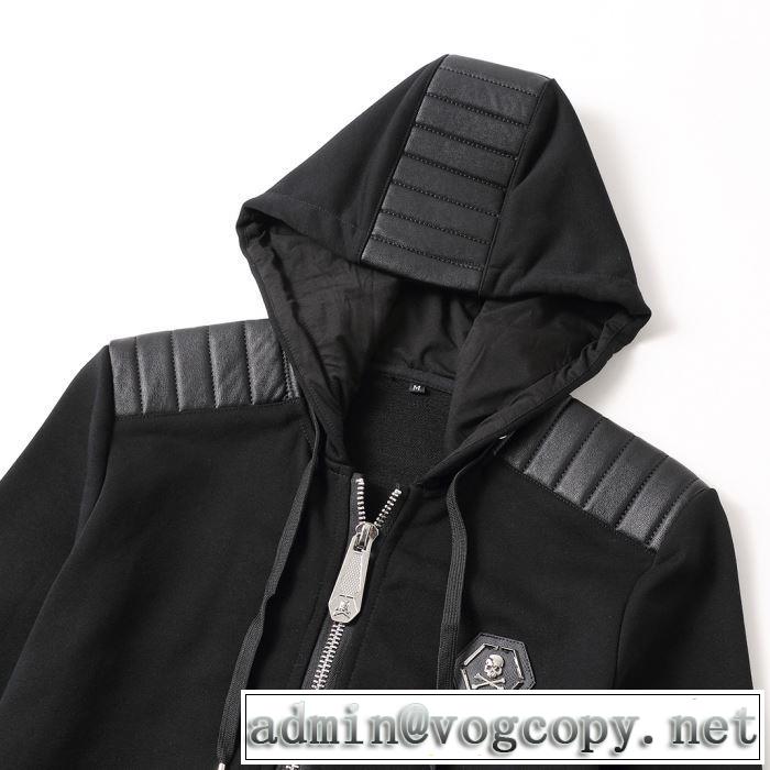 さむい冬にこれ1枚だけで PHILIPP PLEIN フィリッププレイン 2019秋冬憧れのブランドはすすめ 上下セット