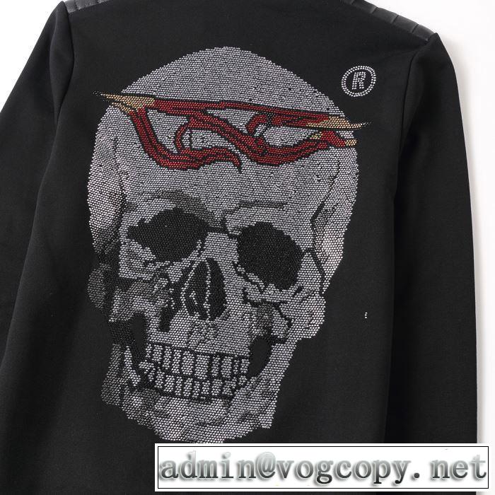 さむい冬にこれ1枚だけで PHILIPP PLEIN フィリッププレイン 2019秋冬憧れのブランドはすすめ 上下セット