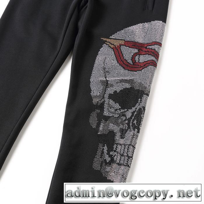 さむい冬にこれ1枚だけで PHILIPP PLEIN フィリッププレイン 2019秋冬憧れのブランドはすすめ 上下セット