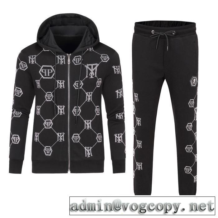 フィリッププレイン  上下セット 人気ヒット秋冬新作 2019秋冬憧れのブランドはすすめ PHILIPP PLEIN