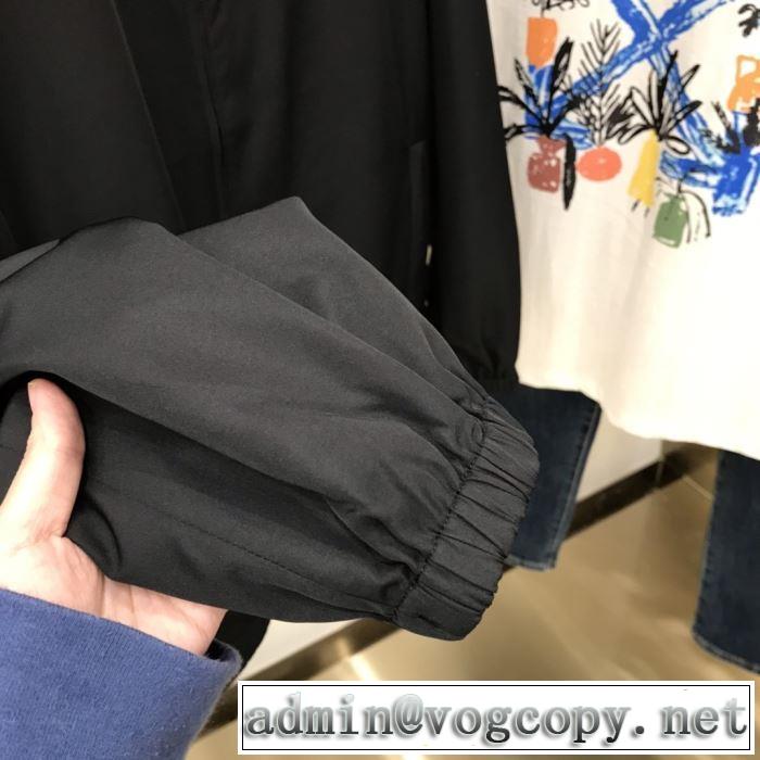 PRADA プラダ テクニカルジャージー ジャケット2020おすすめ 激安手に入れよう ウィンドブレーカー サイズ 着こなせ新作