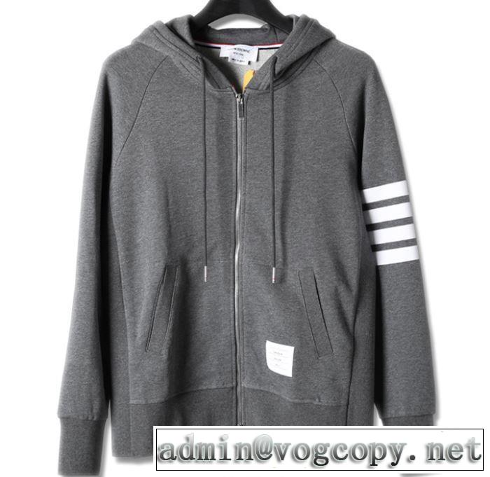 4色可選 定番人気の2019秋冬モデル THOM BROWNE トムブラウン ブルゾン 秋らしい雰囲気溢れる新作