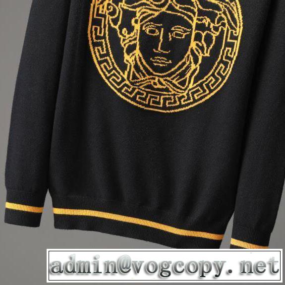 プルオーバー 2019秋冬最安価格新品 VERSACE ヴェルサーチ  大人かわいい秋冬コーデを楽しみ