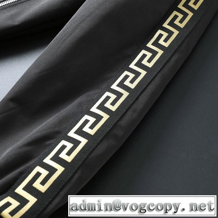 2020SS数量限定ヴェルサーチ ジャケット 激安 コピーVERSACE COMPILATION TRACK JACKETお洒落スポーツウェア サイズ感