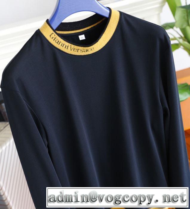 限定色VERSACE GV SIGNATURE SWEATERヴェルサーチ コピー ニットウェア サイズ感 大人カジュアル快適2020春夏トレンド新作