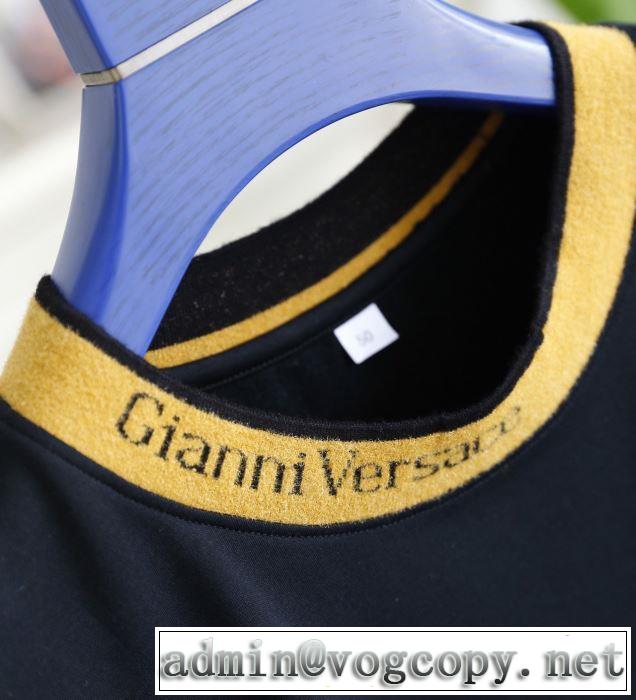 限定色VERSACE GV SIGNATURE SWEATERヴェルサーチ コピー ニットウェア サイズ感 大人カジュアル快適2020春夏トレンド新作