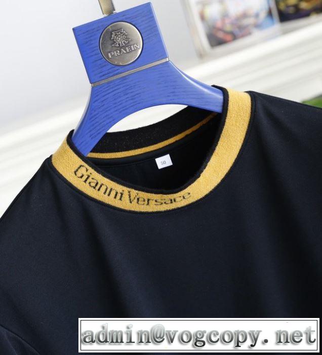 限定色VERSACE GV SIGNATURE SWEATERヴェルサーチ コピー ニットウェア サイズ感 大人カジュアル快適2020春夏トレンド新作