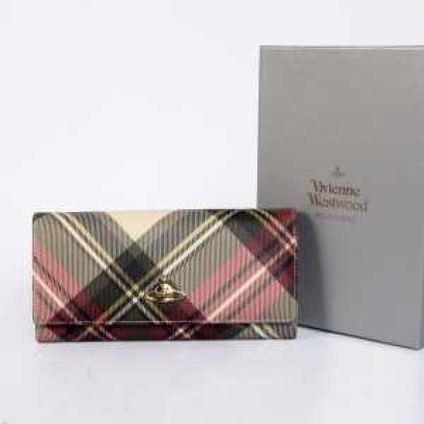 高級☆良品 2026新作 VIVIENNE WESTWOOD 二つ折り小銭入れ 長財布　ウォレット