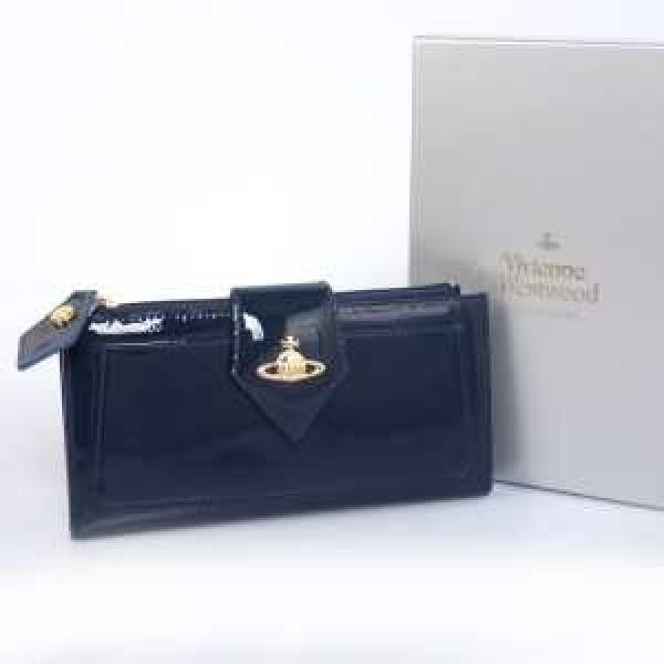 高級☆良品 2026新作 VIVIENNE WESTWOOD 二つ折り小銭入れ 長財布　ウォレット