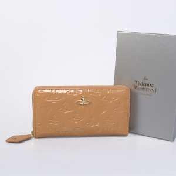 洗練されたデザイン VIVIENNE WESTWOOD 二つ折り小銭入れ 長財布