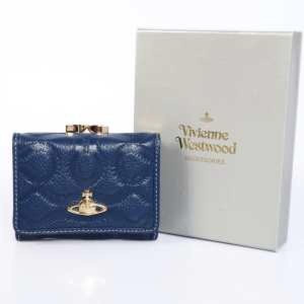 洗練されたデザイン VIVIENNE WESTWOOD 二つ折り小銭入れ 長財布　実用性あるウォレット