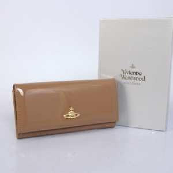 個性派 VIVIENNE WESTWOOD 極上質な二つ折り小銭入れ 長財布　ウォレット