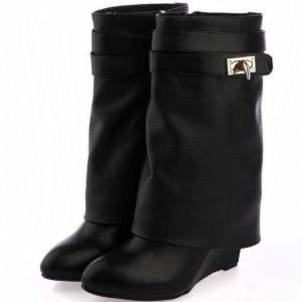 秋冬 2026 【激安】 オリジナル GIVENCHY ジバンシー ミディアム丈 レザーブーツ