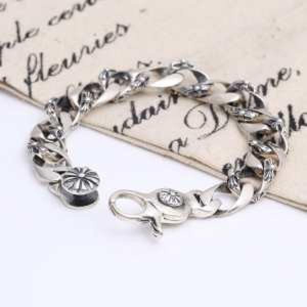 人気が爆発 2026春夏 CHROME HEARTS クロムハーツシルバー925 ブレスレット