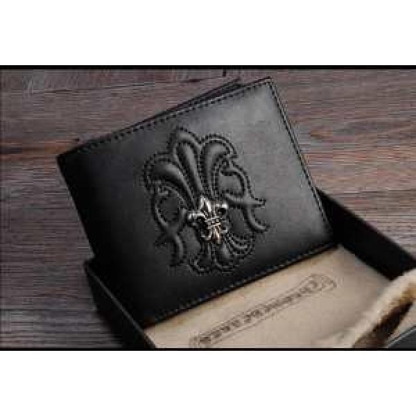 2026春夏CHROME HEARTS クロムハーツ人気商品 財布 本革 最高ランク KL-Q189978578 ブラック
