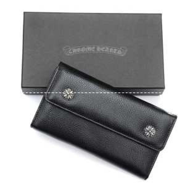2026新作 CHROME HEARTS クロムハーツ ブラック バック 財布