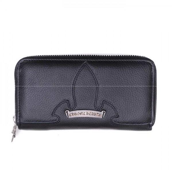 2026-13新作 CHROME HEARTS クロムハーツ ブラック バック 財布