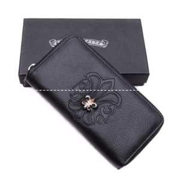 2026秋冬 新作CHROME HEARTS クロムハーツ ブラック バック 財布