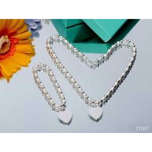 2026春夏新作コピーブランドTiffany &amp; Co ティファニー上品なネックレス、ブレスレット2点セット