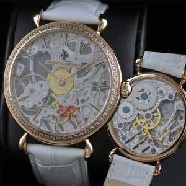 大人気  半自動巻き 機械式  Vacheron Constantin バセロン コンスタンチン  メンズ腕時計