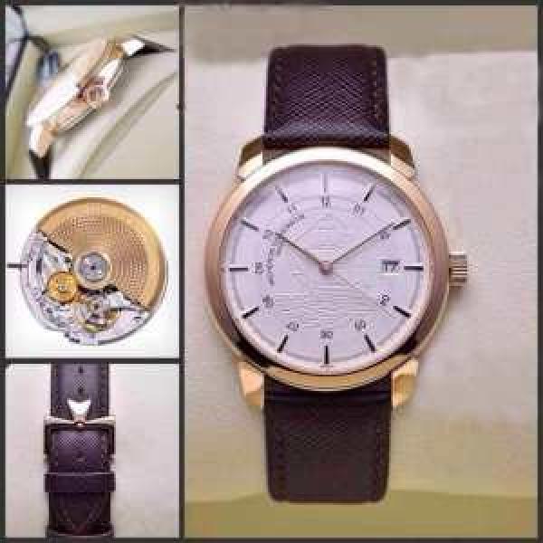 2026秋冬 値下げ！ Vacheron Constantin バセロン コンスタンチン サファイヤクリスタル風防 本革ベルト スイスムーブメントETA2824-3 高級腕時計