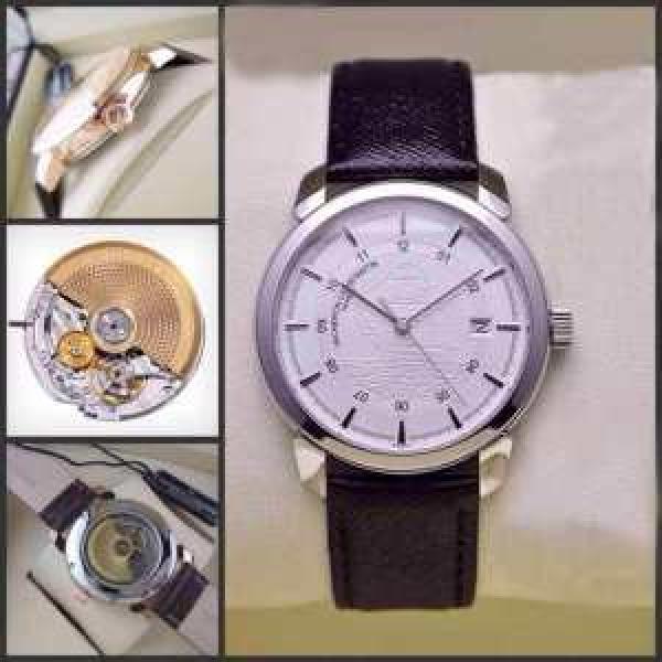 2026秋冬 入手困難 Vacheron Constantin バセロン コンスタンチン サファイヤクリスタル風防 本革ベルト スイスムーブメントETA2824-3 高級腕時計