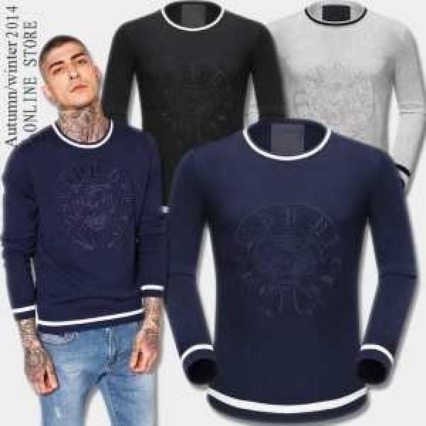 高級感演出 2026秋冬 PHILIPP PLEIN フィリッププレイン ニットセーター 3色可選