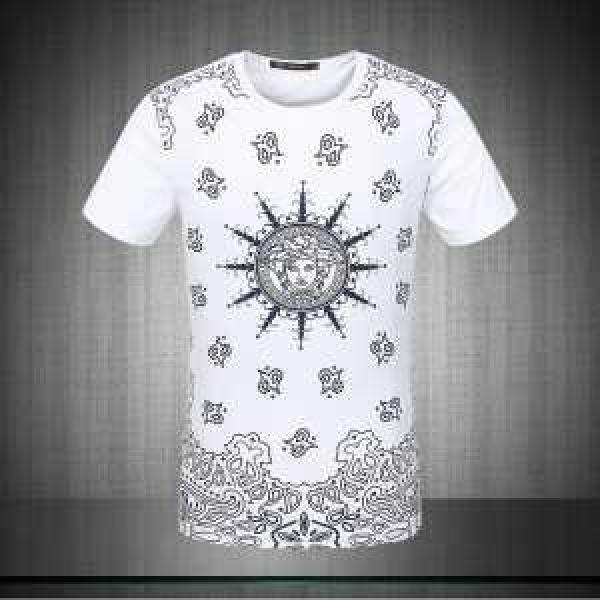 人気商品  2026 VERSACE ヴェルサーチ 半袖Tシャツ 3色可選