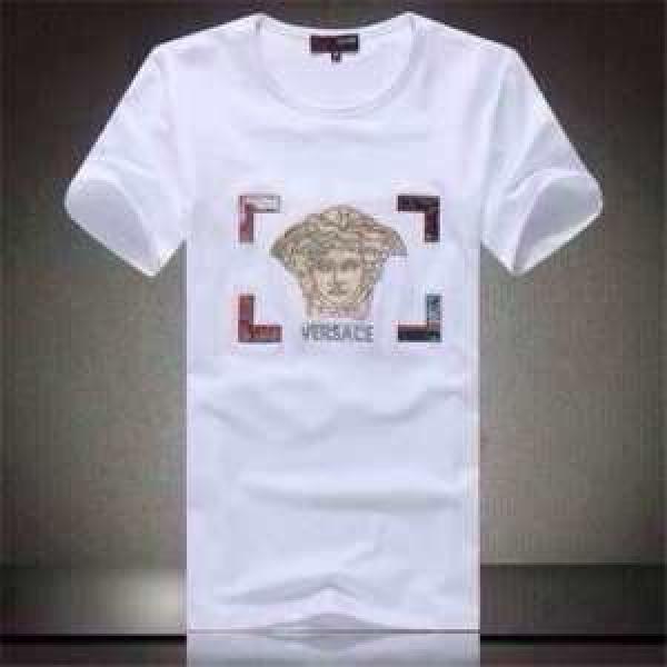 2026春夏 高級感演出 VERSACE ヴェルサーチ 半袖Tシャツ 2色可選