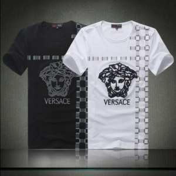 2026春夏  VERSACE ヴェルサーチ贈り物にも◎ 半袖Tシャツ 2色可選