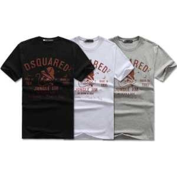 SALE!今季 2026  DSQUARED2 ディースクエアード半袖Tシャツ3色可選