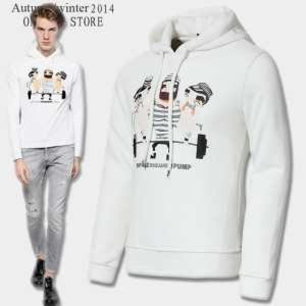 入手困難 2026秋冬 DSQUARED2 ディースクエアード パーカー  3色可選