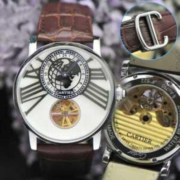 2026秋冬 値下げ！CARTIER カルティエ サファイヤクリスタル風防 腕時計