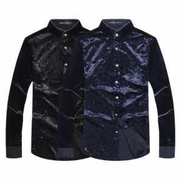 2026秋冬 格安！ARMANI アルマーニ  ボタンダウン スタンド 長袖 Tシャツ