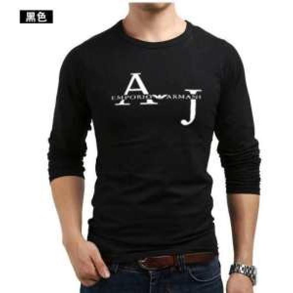 着心地よい 2026秋冬 ARMANI アルマーニ 長袖Tシャツ 6色可選