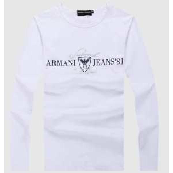 大特価 2026秋冬 ARMANI アルマーニ 長袖Tシャツ 4色可選