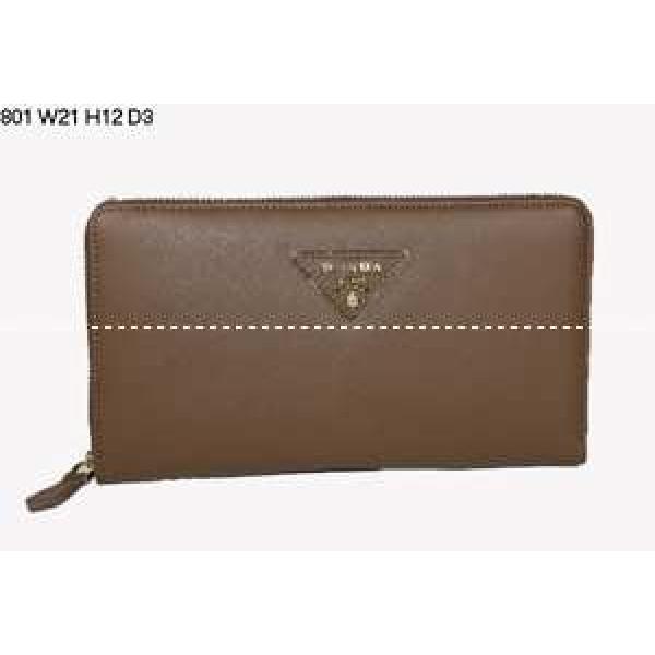 最高ランクPRADA プラダ二つ折り小銭入れ 長財布
