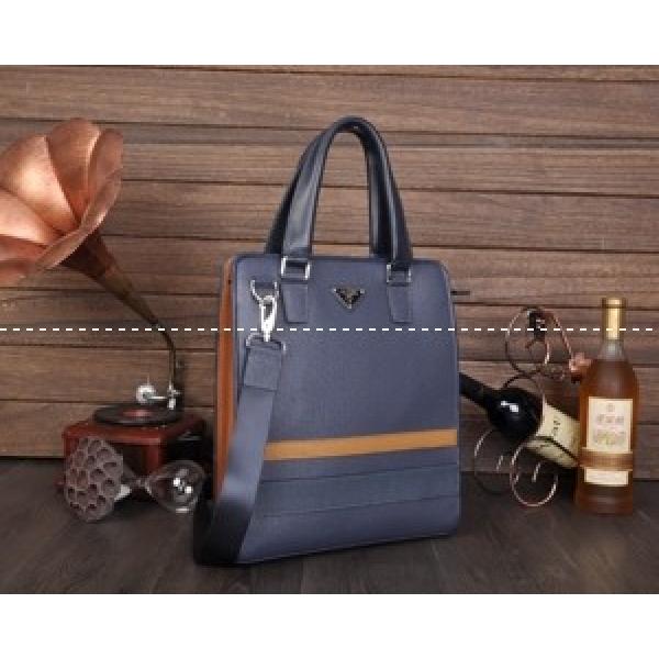 PRADA プラダ メンズ バッグ 手持ち&amp;ショルダー掛け 80072-BL