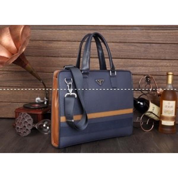 PRADA プラダ メンズ バッグ 手持ち&amp;ショルダー掛け B80072-BL