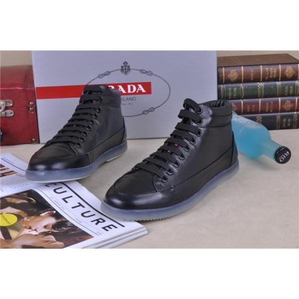 特選新作 2026-14秋冬 PRADA プラダ ショートブーツ 靴 ブラック