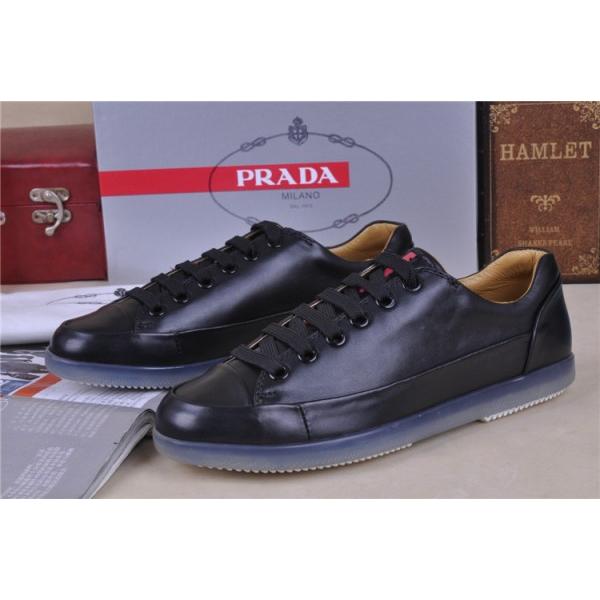 人気商品 2026-14秋冬新作 PRADA プラダ スニーカー 靴 ブラック