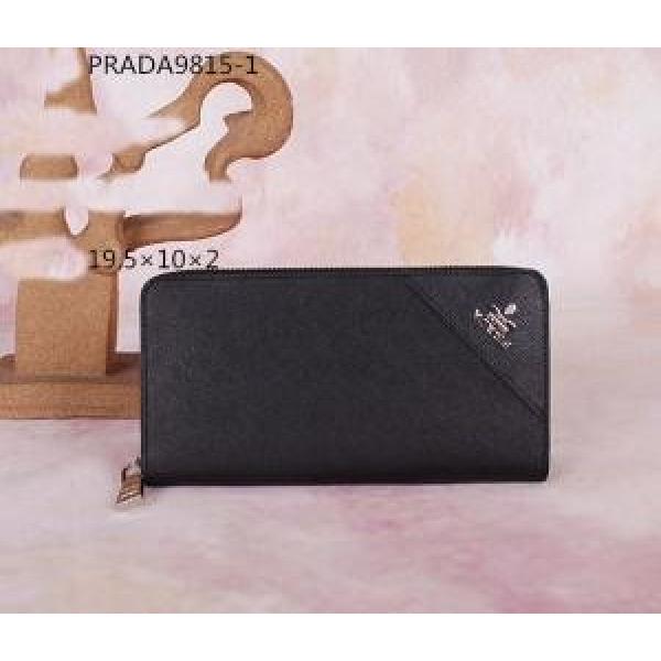 2026 首胸ロゴ PRADA プラダ 財布メンズ 9815-1