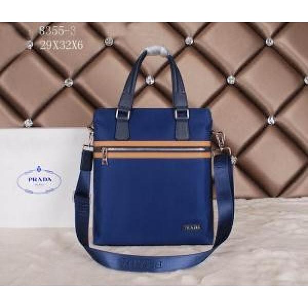 2026 大人気☆NEW!!  PRADA プラダ メンズ用 手持ち&amp;ショルダー掛け 8355-3