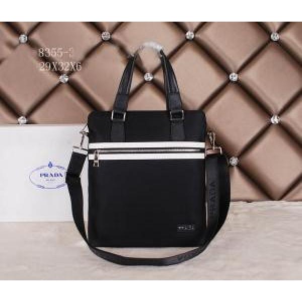 2026 ◆モデル愛用◆  PRADA プラダ メンズ用 手持ち&amp;ショルダー掛け 8355-3