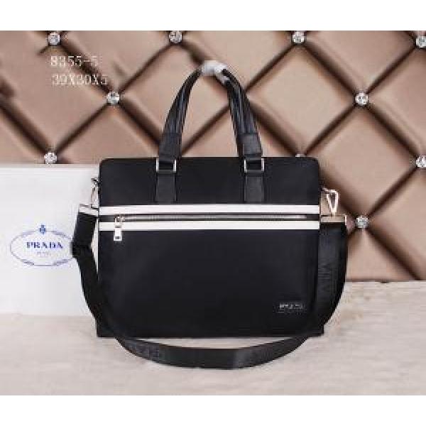 2026 最旬アイテム  PRADA プラダ メンズ用 手持ち&amp;ショルダー掛け 8355-5