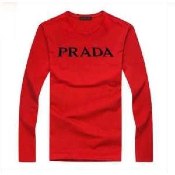 おしゃれも譲れない PRADA プラダ 2026秋冬  長袖Tシャツ  4色可選
