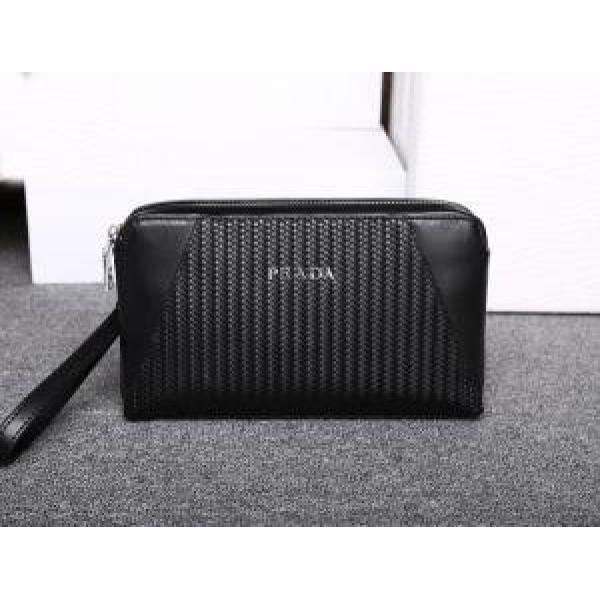 PRADA プラダ 大人気！2026 ファスナー開閉 財布メンズ 012-1