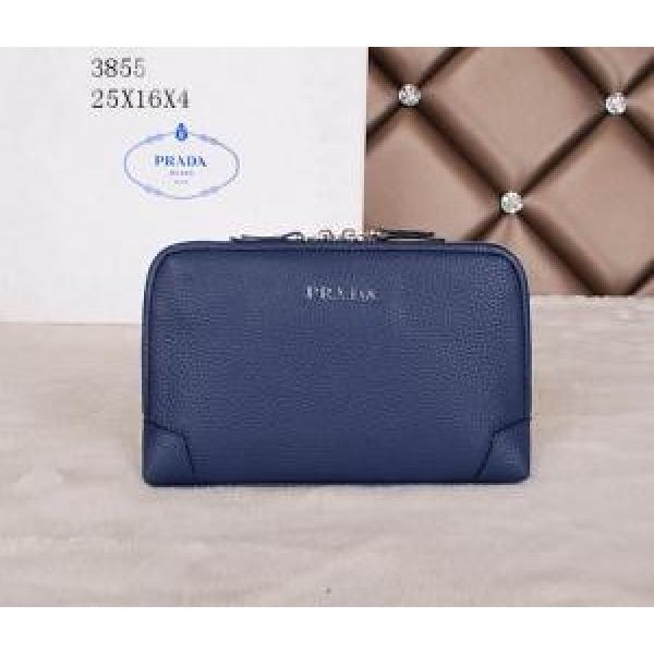 PRADA プラダ 人気商品 2026 ファスナー開閉 財布メンズ 3855