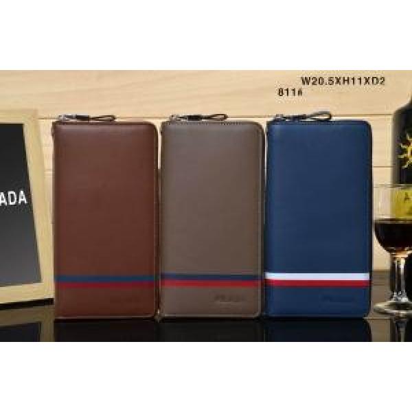 PRADA プラダ 格安！2026 ファスナー開閉 財布メンズ 811